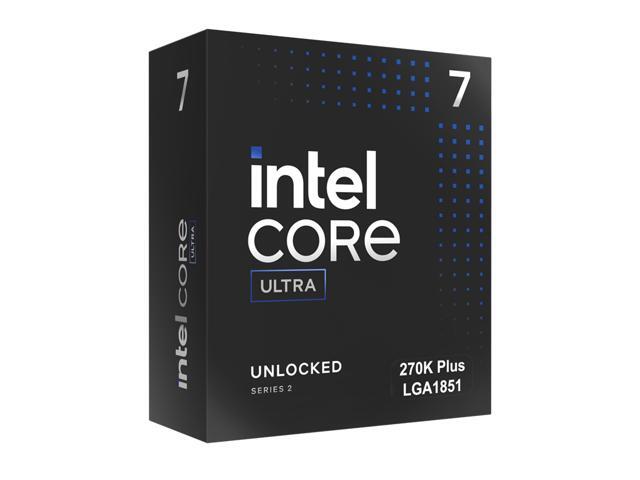 Intel Core Ultra 7 270K Plus Processor 24 cores (8 P-cores + 16 E-cores) up to 5.5 GHz BX80768270K